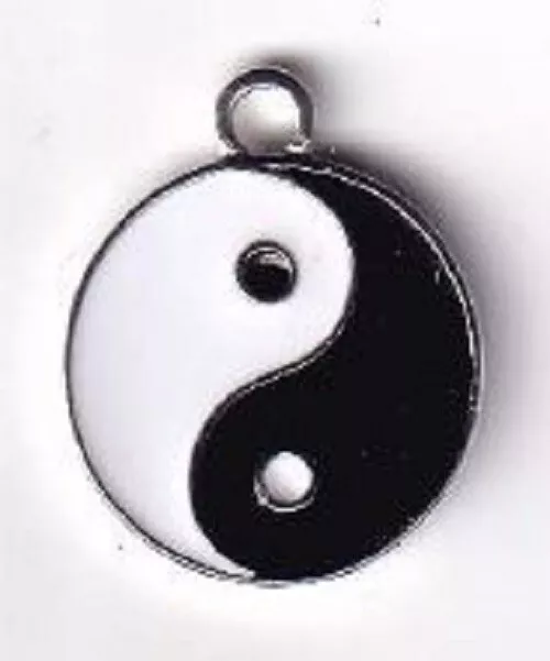 "YIN-YANG"-Symbol Ketten-/Halsbandanhänger/Amulett