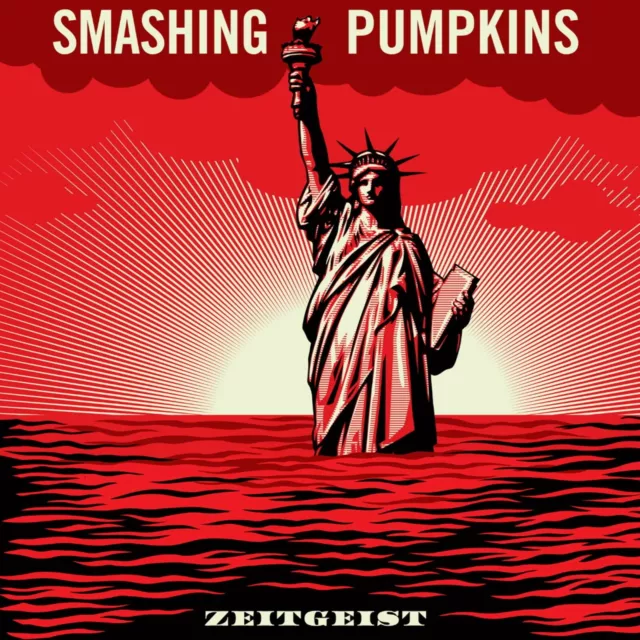 SMASHING PUMPKINS Zeitgeist BANNER HUGE 4X4 Ft Fabric Poster Tapestry Flag art