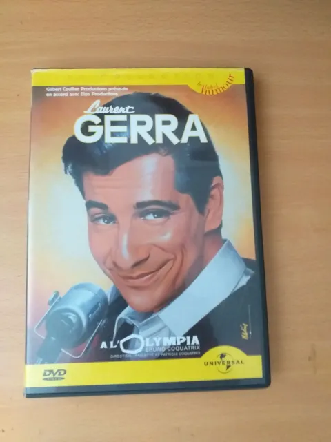 DVD du spectacle dvd Laurent Gerra à l'olympia