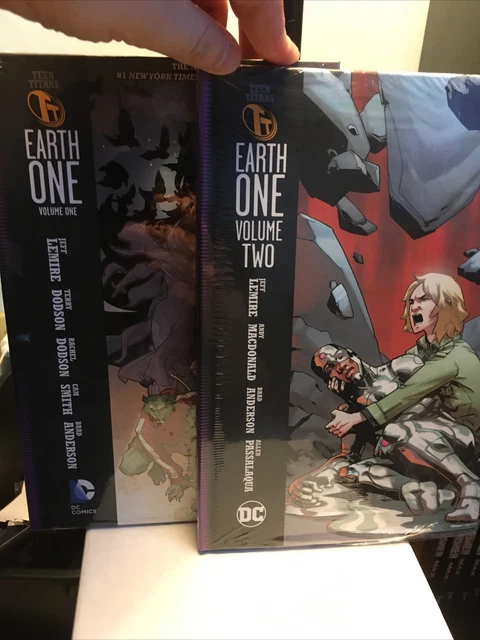 Teen Titans Earth One Vol 1 & 2 Brand New Hardcover DC Comics Jeff Lemire