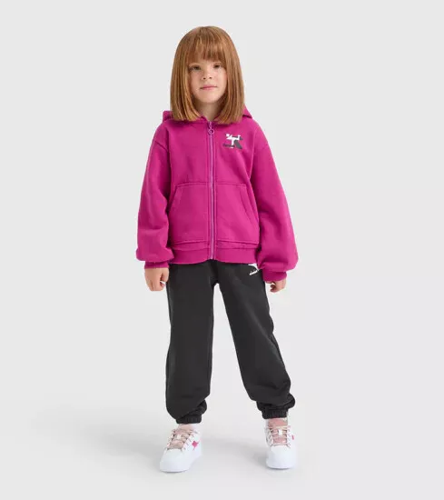 Tuta Completa Diadora Bambina 172.178710 01 55052 Rosa Sportiva Palestra Corsa
