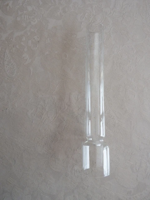 Abat-Jour En Verre Transparent Pour Lampe à Pétrole - Remplacement Vintage Victoria 7.5x3.3cm