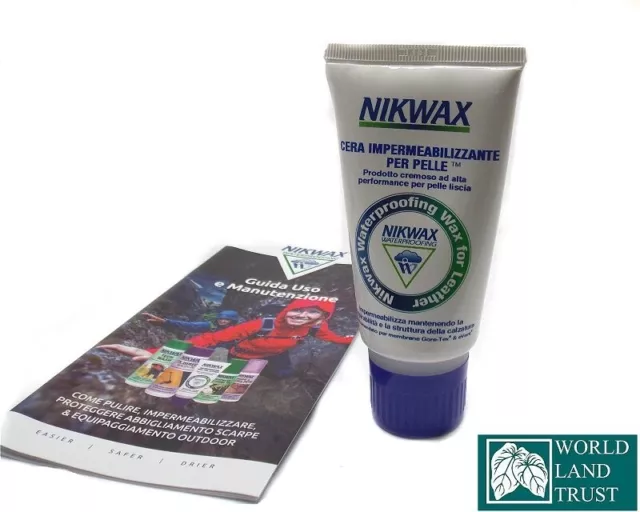 Cera Nikwax impermeabilizzante per calzature a pelle liscia 90078842