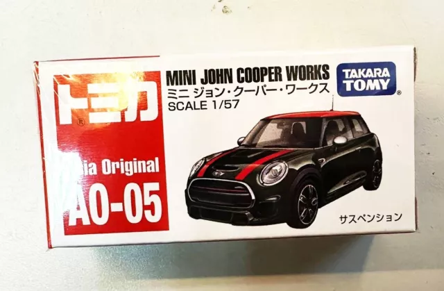 Takara Tomy Tomica Asia Original A0-05 Mini John Cooper Works 1/57