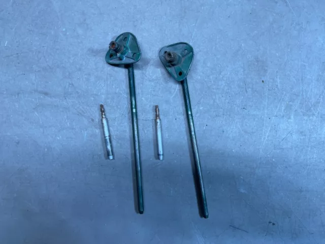 1968 dodge charger sun visor arms rods pivots THESE NEED CLEANED AND PAINTED 68