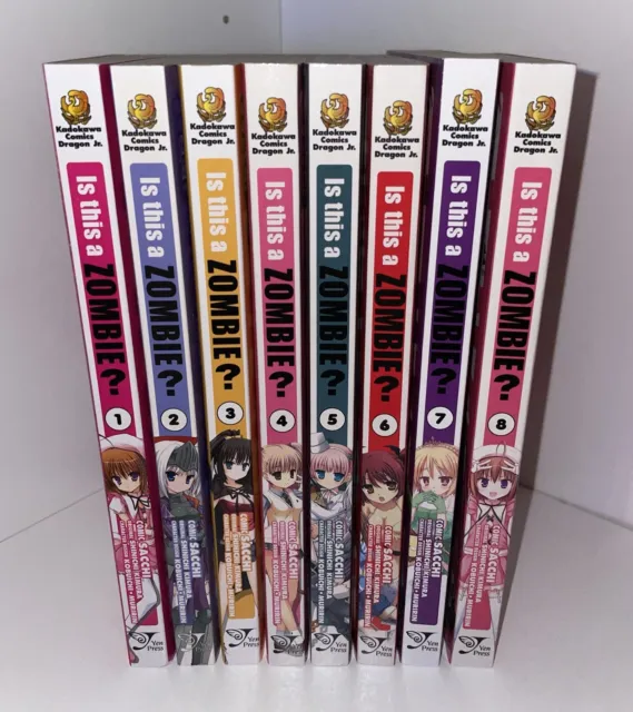 Is this a Zombie? Vol. 1-8 by Sacchi - Complete Manga English Yen Press
