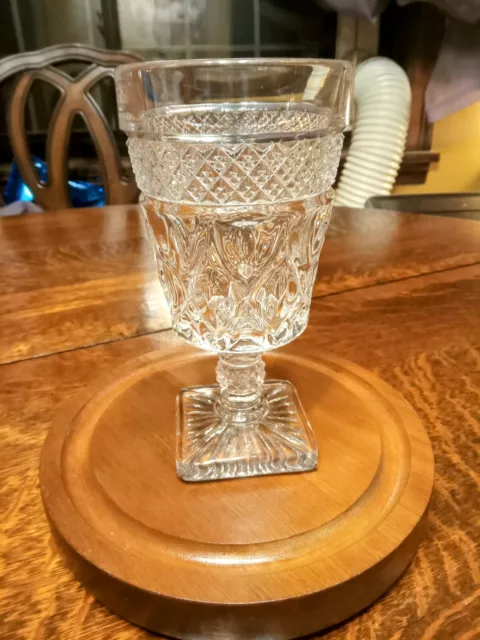 Imperial Glass Cape Cod Crystal Wine/Water Goblets 3