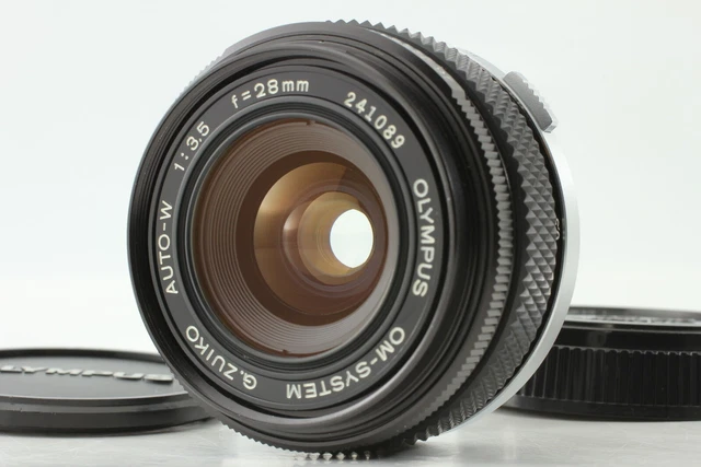 [MINT] Olympus OM-System G.Zuiko Auto-W 28mm f/3.5 Lens From JAPAN