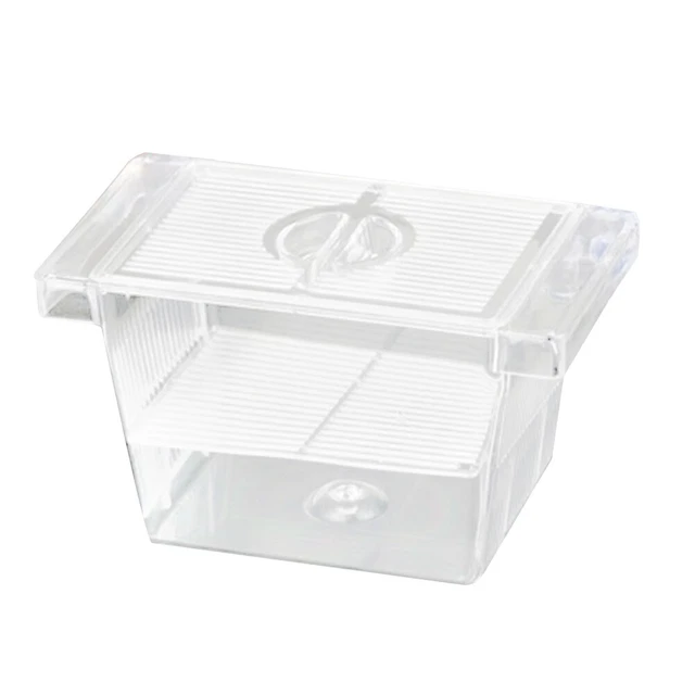 Hatchery Easy Clean Isolation With Suction Cups Fish Breeding Box Aquarium Tank