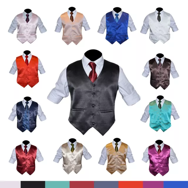 Mens formal party Wedding waist coat Waiters Waistcoats in 20 colors All sizes