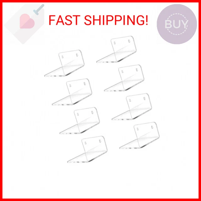 Trailwalk Acrylic Small Shelf,Mini Floating Wall Shelf,Wall Mounted Storage Shel