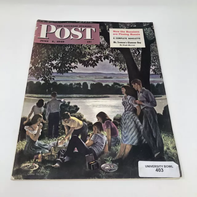 The Saturday Evening Post June 4 1949 John Falter Mr. Truman’s Glamour Boy