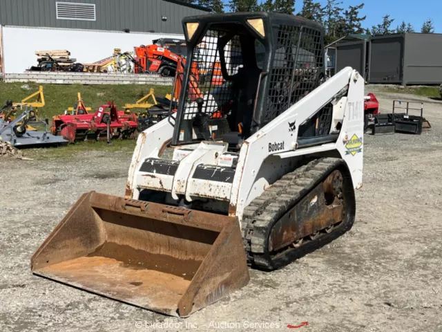 2006 Bobcat T140 Tracked Skid Steer Wheel Loader Kubota Bucket AUX Hyd bidadoo