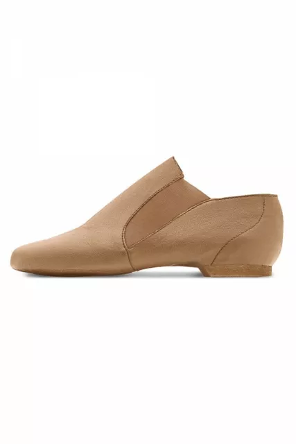 Bloch DanceNow SlipOn Jazz Shoe Girls DN981G Tan Sizes 10.5, 11.5