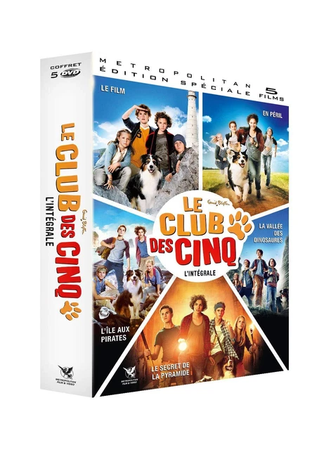Le club des cinq - intégrale - coffret 5 films (DVD) Eisenbart Oettl (UK IMPORT)