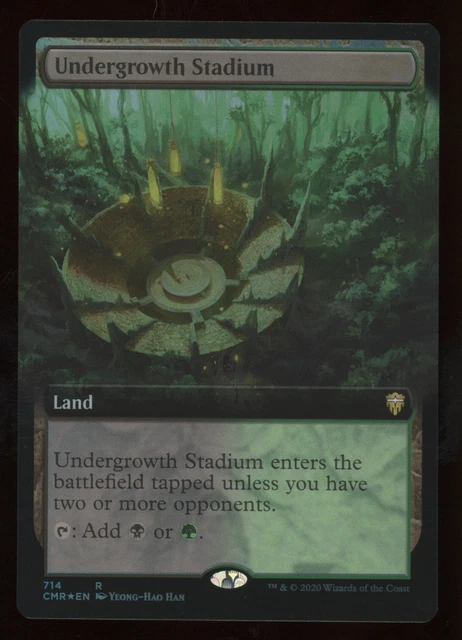 Undergrowth Stadium - FOIL - Extended Art - MTG Commander Legends - RareCo