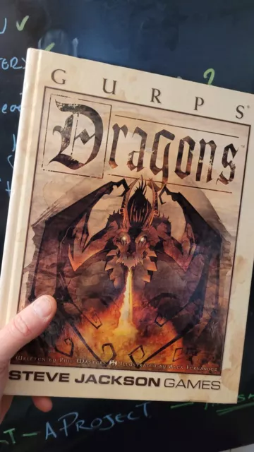 Gurps Dragons Rara 1a edizione