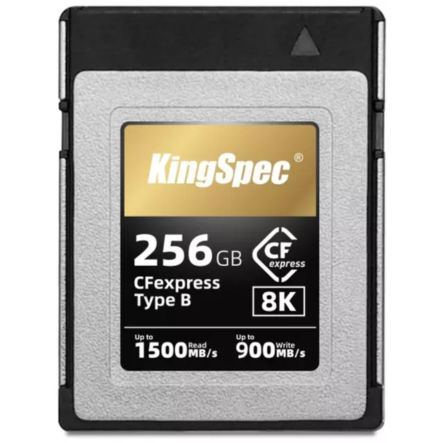 Compact Flash Express Cfexpress Tipo B 256GB 8K 1500MBps Tarjeta Memoria Video