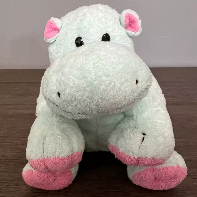 Vintage 2002 TY Pluffies Tubby the Hippo Plush