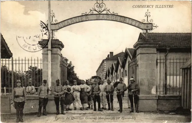 CPA Militaire Commercy - Entrée du Quartier Général Margueritte (90898)