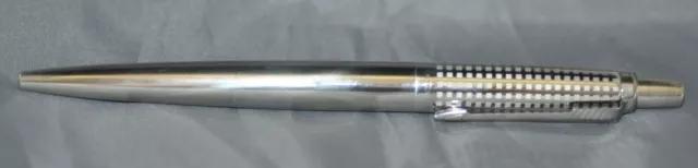 Parker Jotter Premium Shiny Stainless Steel Click Ballpoint Pen S0908820