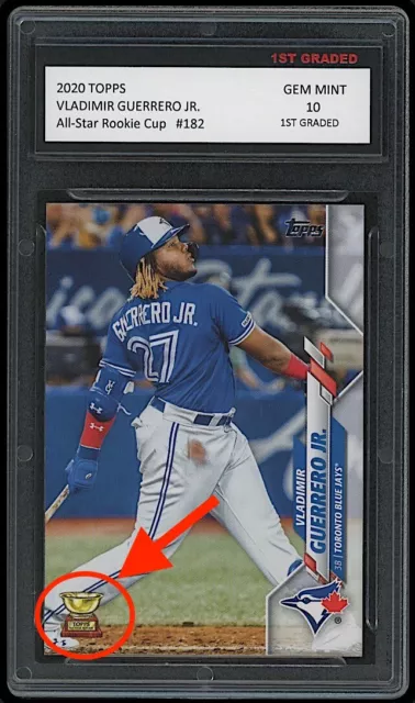 Vladimir Guerrero Jr. Topps All-Star 1St Graded 10 Gold Rookie Cup Baseball Card