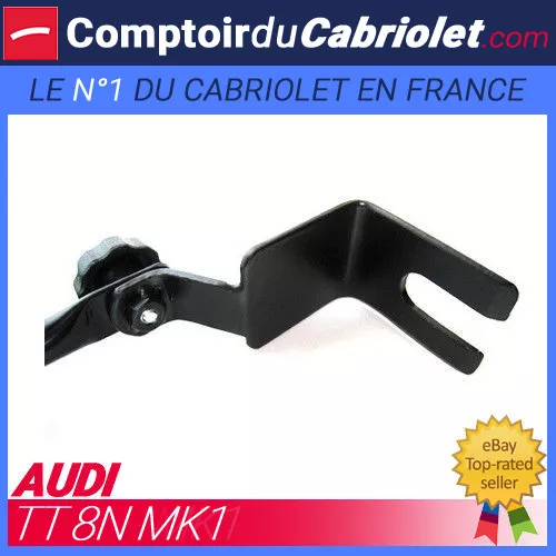 Filet anti-remous coupe-vent, Windschott, Audi TT 8N MK1 cabriolet - TUV 3