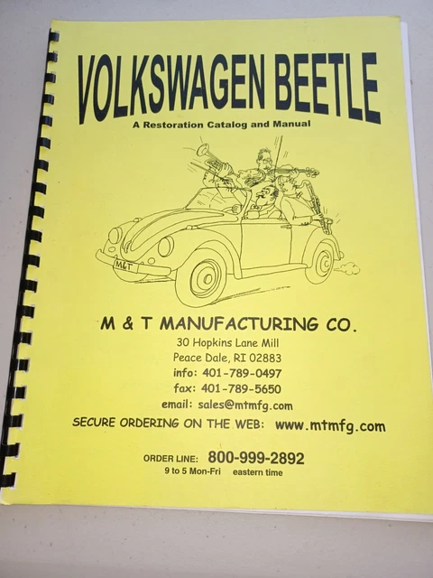 MINI RESTORATION MANUAL £8.00 - PicClick UK