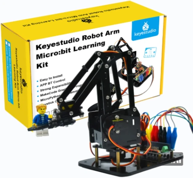KEYESTUDIO Kit de Modelo de Robot DIY 4-DOF Robot Arm con KEYESTUDIO Kit de Modelo de Robot DIY 4-DOF Robot Arm con
