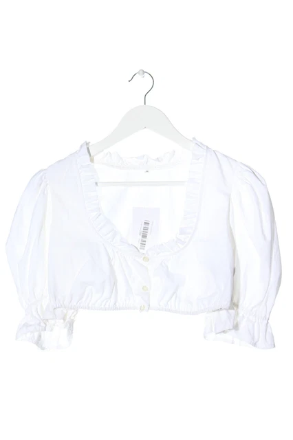 Camicia folcloristica Wenger donna taglia DE 36 bianco casual look