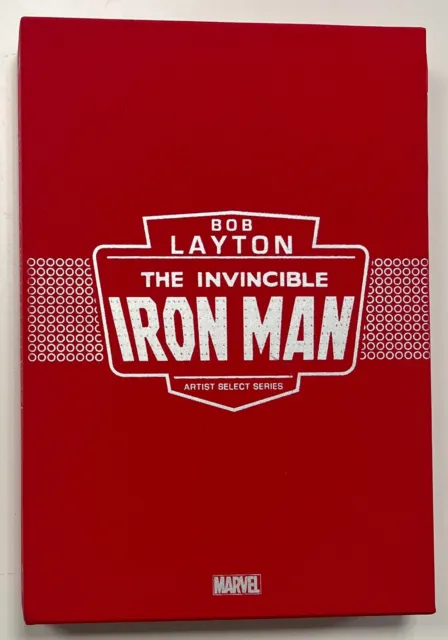 Idw: Bob Layton Invincible Iron Man: Artist Select Series Hc: Signed #546/999