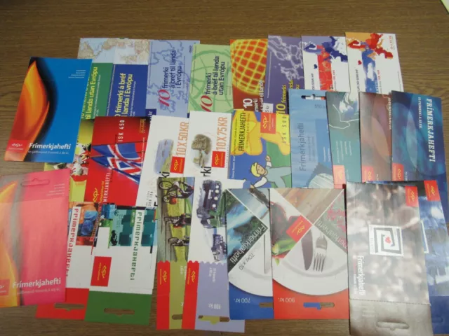 M317 MARKENHEFTCHEN BOOKLETS EUROPA CEPT ISLAND 27 verschiedene MH 1994-2007 xx