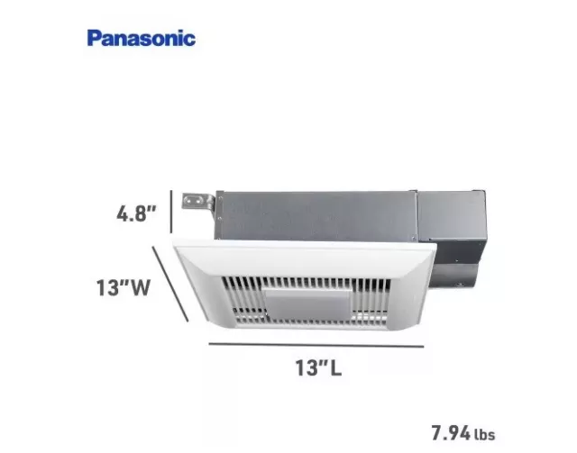 Panasonic WhisperValue DC Exhaust Fan/LED Light and Night Light 2