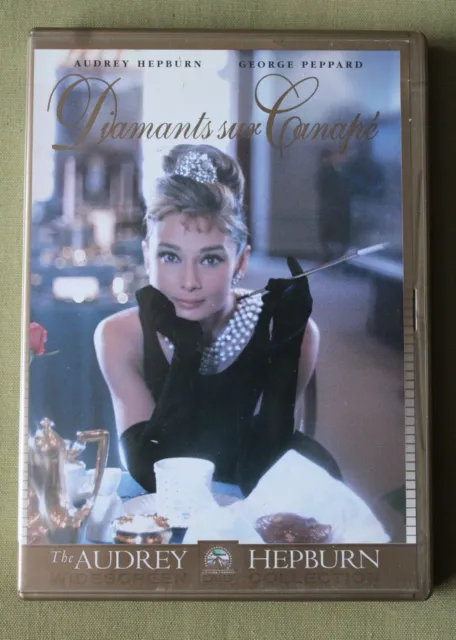 DVD Diamants Sur Canapé Audrey Hepburn George Peppard