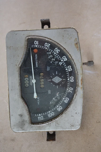 Compteur Horamètre AGRAM PANTIN Ancien – Accessoire Tracteur D'occasion, Encore Fonctionnel
