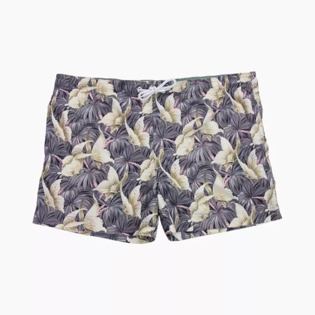 Reiss Ditora Swim Shorts Mens XL Waist 42 Lilac Floral Lined Summer Trunks