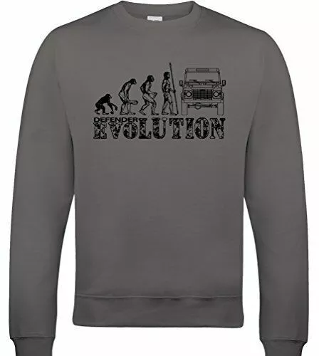 Evolution Mens Funny Sweatshirt 90 110 127 SVX Off Road 4x4