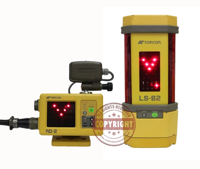 TOPCON LSB2 LASER Receiver,Backhoe,Dozer,Trimble,Spectra,Apache