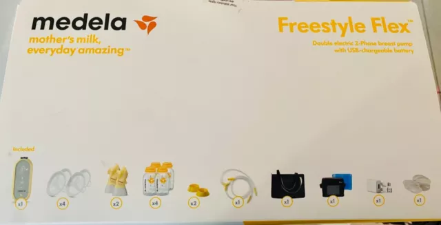 Medela Freestyle Flex Double Electric Breast Pump - Yellow