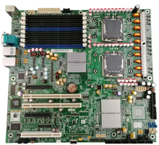 Intel S5000VSA Server Mainboard 2xLGA771 S5000VSASATAR Intel Dual-Core Xeon DDR2