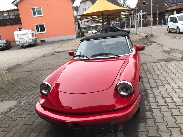Alfa Romeo Spider  2.0 Serie 4 Oldtimer H-Kennzeichen Stoffdach Neu+Hardtop
