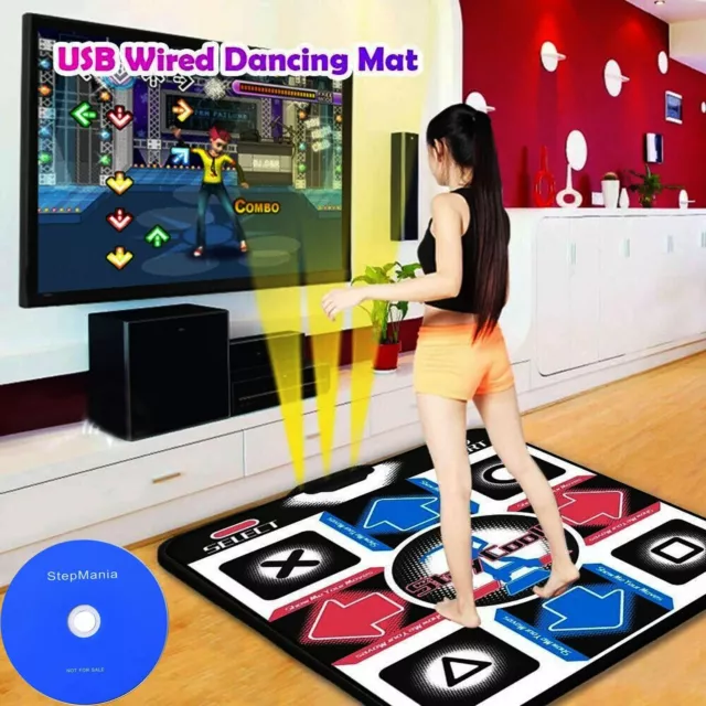 Dancing Mat Step Blanket Dance Mat Pad USB Non-Slip For Kids Girls Boys Toy AU