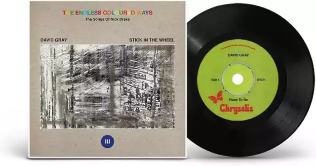 David Gray Stick In The Wheel - Endless Coloured Ways Nick Drake (NEW 7" VINYL)