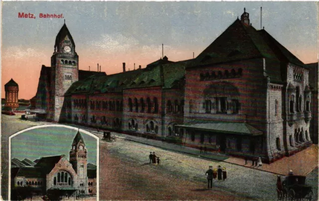 CPA AK METZ Bahnhof (454863)