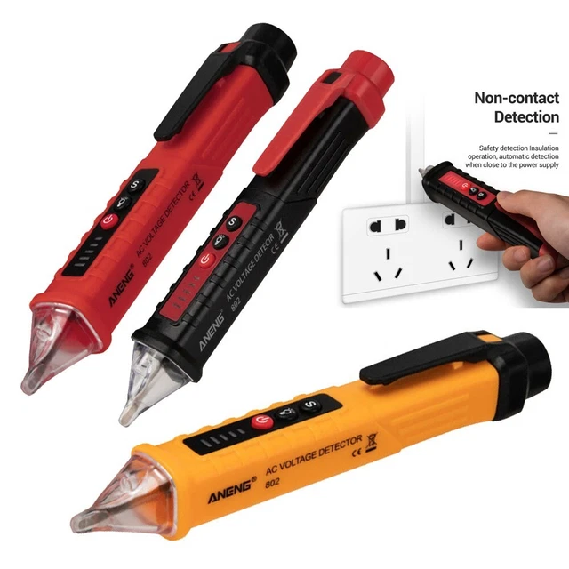 Stylo testeur électrique, détecteur de Tension numérique AC-DC, ne Pas