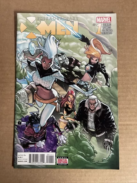 Extraordinary X-Men #1 First Print Marvel Comic (2016) Storm Old Man Logan