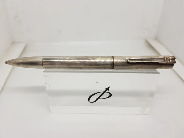 Stylo Porte-mine Ancien JIF En Métal Argenté - Old Propelling Pencil Vintage - Occasion