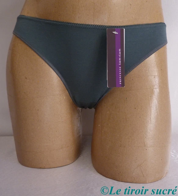 Tanga Princesse Tam Tam Ghost Noir Neuf Avec étiquettes