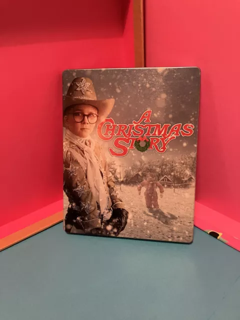 A Christmas Story Steelbook US Import  blu ray & UK DVD Region B