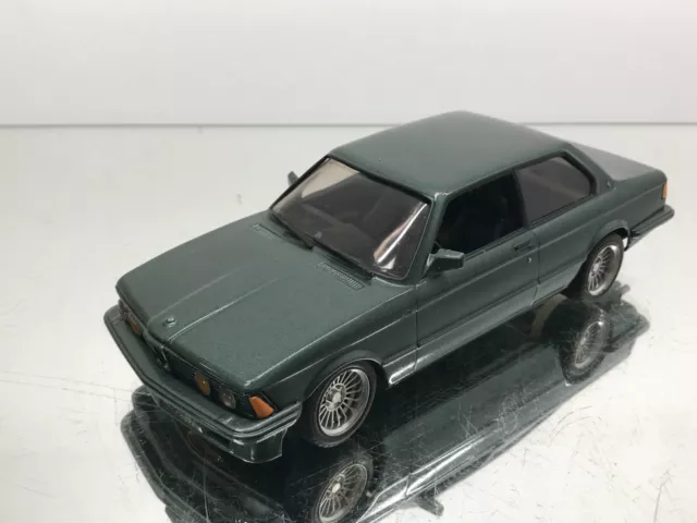 FUJIMI? BMW 323i E21 ALPINA -GREEN METALLIC 1:24- GOOD BUILT KIT - B11